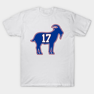 Josh Allen Goat #17 T-Shirt